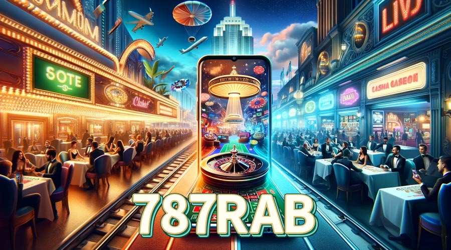 787RAB Logo - Bônus com Rollover Justo
